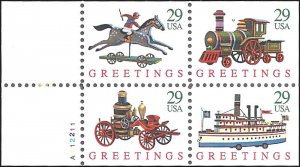 2718a Mint,OG,NH... Booklet pane... SCV $3.60