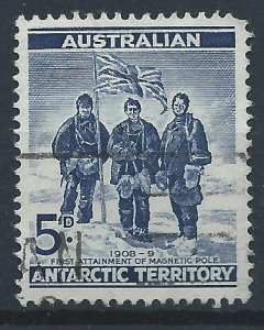 Australian Antarctic Territory 1961 5d - SG6 used