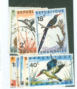 Rwanda #239-48 Used Single (Complete Set)