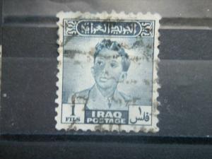 IRAQ, 1948, used 1f, King Faisal II Scott 110