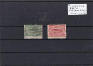 NEWFOUNDLAND EARLY COD FISH STAMPS REF 795