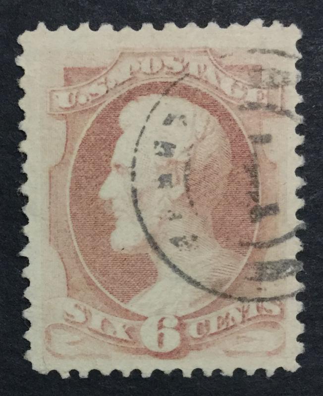 MOMEN: US #186 USED VF/XF $60 #23423