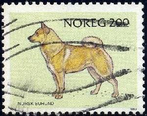 Farm Dog, Norway stamp SC#816 used