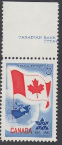 Canada -  #453 Centennial  - MNH