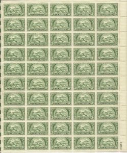 US Stamp - 1950 American Bankers - 50 Stamp Sheet - Scott #987