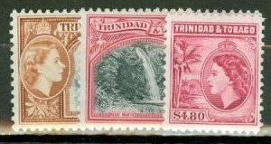 IQ: Trinidad & Tobago 72-83, 85 mint CV $61.25; scan shows only a few