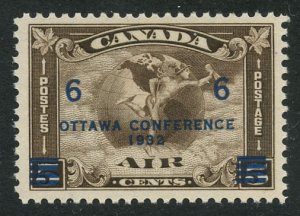 Canada 1932 6c Ottawa Conference airmail Sc# C4 NH