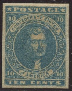 Confederate States 2b Mint Stamp BX5218