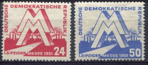 Germany DDR Sc.# 78-9  MH*