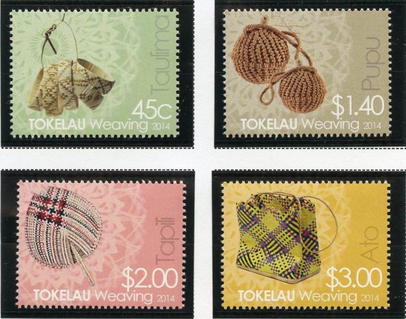 TOKELAU SELECTION OF 2014  ISSUES  MINT NH  AS SHOWN 