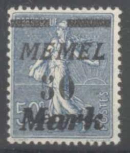 Memel ~ #96 ~ MNH