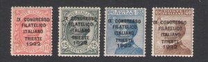 1922 Italy - Kingdom, Philatelic Congress No. 126/26 - MNH** Exceptional