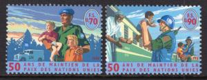 UN Geneva 325-326 MNH VF