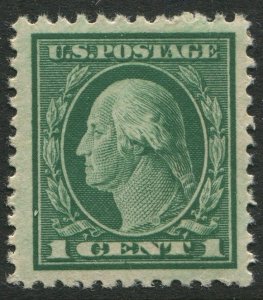 498 1c Washington  Mint Disturbed OG  VF