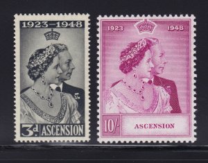 Ascension Scott # 52 - 53 set mint VF OG lightly hinged cv $ 61 ! see pic !