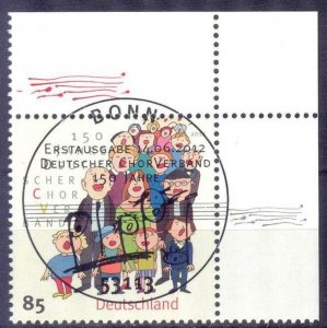 Germany 2012 Music Choir Association Mi. 2939 Used CTO