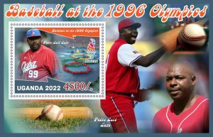 Stamps.Sports. Baseball  2022 year 6 sheets perforated Uganda NEW