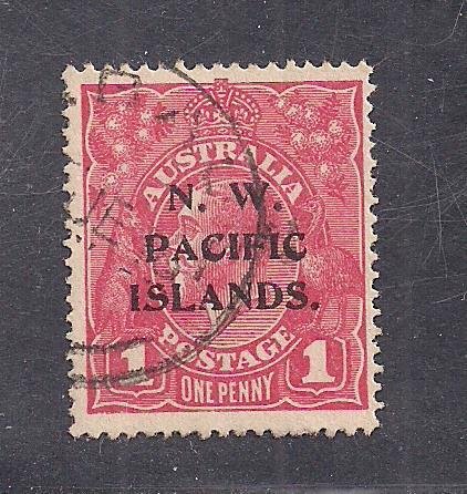 NORTHWEST PACIFIC ISLANDS SC#12a  FVF/U  TYPE B OVERPRINT