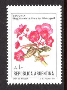 Argentina 1524 Flower MNH VF