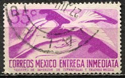 Mexico; 1956: Sc. # E16; O/Used Single Stamp