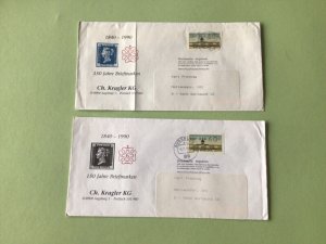Germany Automatic vending postage label covers Ref A1151