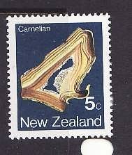 New Zealand-Sc#759-unused NH Camelian-Minerals-Rocks-id1-1982-3-