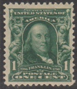 U.S. Scott #300 Franklin Stamp - Mint Single