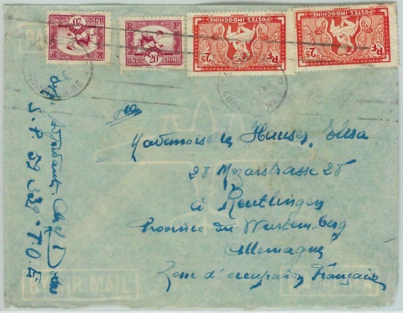 59389 - VIETNAM French Indochina - POSTAL HISTORY: COVER to GERMANY 1948