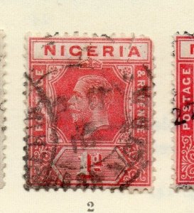 Nigeria 1913 Early Issue Fine Used 1d. NW-160771