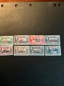 Stamps Falkland Islands Scott #5L1-8 never hinged