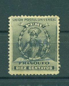 Peru sc# 149 used cat value $.30