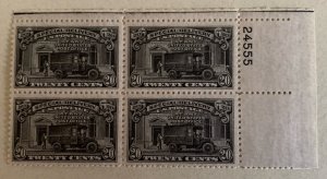 US Scott # E19 - MNH - Plate # Block