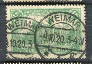 GERMANY; 1920 early Deutsches Reich issue used 1.25M. value POSTMARK