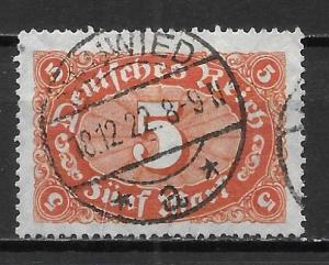 Germany 153 5m Numeral Used