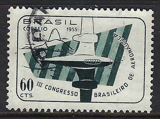 Brazil 819 VFU AIRPLANE M967-6