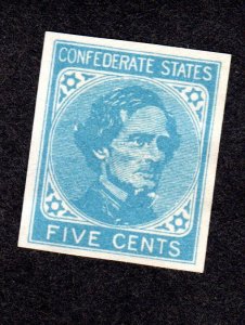 USA. Confederate States, SC #6, MH, Springfield Facsimile Lot 230740-01