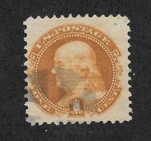 112 Used 1c. Franklin, Brown-Orange, Free, Insured Shipping