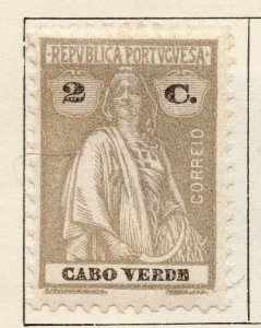 Cape Verd Islands 1926 Early Issue Fine Mint Hinged 2c. 113902