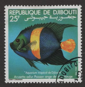 Djibouti 521 Angel Fish 1981