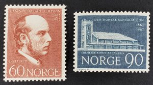 Norway, Scott #508-509, VF MNH