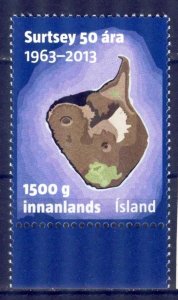 Iceland 2013 UNESCO Heritage Volcanic Island of Surtsey Mi. 1402 MNH