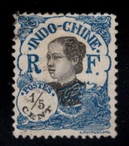 French Indo-China Scott 95  Used 1923 with Light Cancel