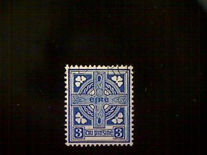 Stamps, Ireland (Éire), Scott #111, used(o), 1941, 3p, Celtic Cross