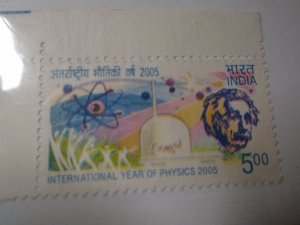 India  #  2102   MNH   Albert Einstein