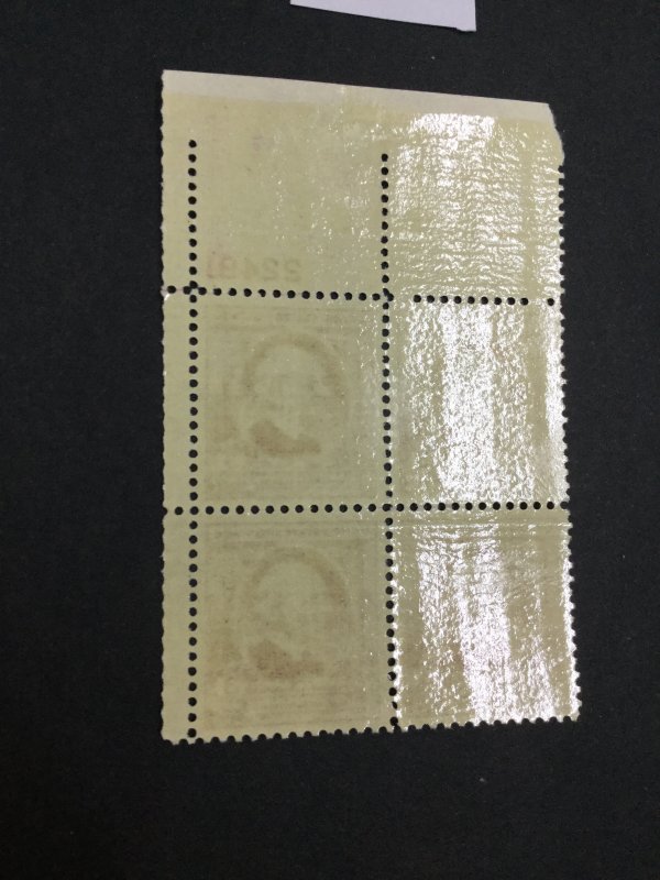 US STAMPS #861 MINT OG NH BLOCK LOT #23916