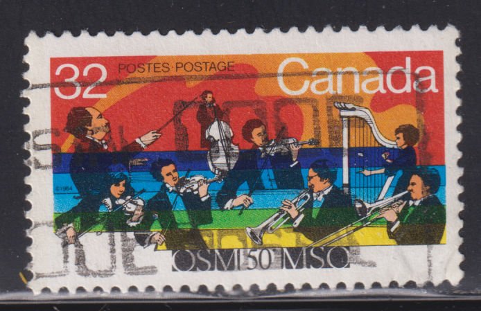 Canada 1010 Orchestra Concert 32¢ 1984