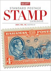 Scott Stamp Catalog 2020 SET - Volumes 1A - 6B COUNTRIES A - Z