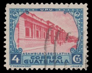 GUATEMALA STAMP 1935 SCOTT # 276. USED. # 1