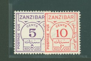 Zanzibar #J18-J19  Multiple