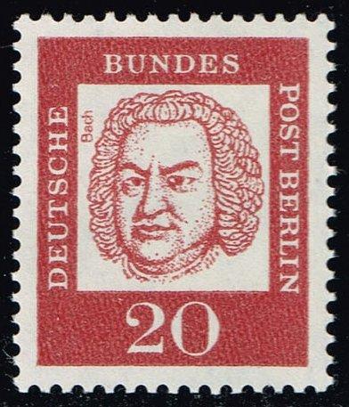 Germany #9N181 Johann Sebastian Bach; MNH (0.25)